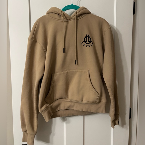 LEVELS PREMIUM CHENILLE HOODIE Beige/Tan size XL - Picture 5 of 11